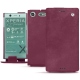 Funda de piel Sony Xperia XZ1 Compact - Prune vintage ( Pantone 512C ) 