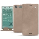 Funda de piel Sony Xperia XZ1 Compact - Taupe vintage ( Pantone 7530C ) 