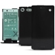 Sony Xperia XZ1 Compact leather case - Onyx ( Black ) 