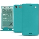 Capa em pele Sony Xperia XZ1 Compact - Bleu fluo