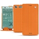 Capa em pele Sony Xperia XZ1 Compact - Abaca arancio