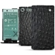 レザーケース Sony Xperia XZ1 Compact - Autruche nero