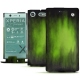 Lederschutzhülle Sony Xperia XZ1 Compact - Vert Patine