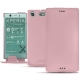 Housse cuir Sony Xperia XZ1 Compact - Rose PU