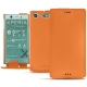 Sony Xperia XZ1 Compact leather case - Orange PU