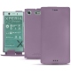 Custodia in pelle Sony Xperia XZ1 Compact - Lilas PU