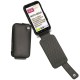 Housse cuir Motorola Defy ME525  - Noir ( Nappa - Black ) 