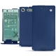 Custodia in pelle Sony Xperia XZ1 Compact - Bleu frisson