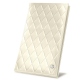 Funda para el talonario - Blanc - Couture ( Bologna - White ) 