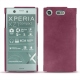 レザーケース Sony Xperia XZ1 Compact - Noir ( Nappa - Black ) 