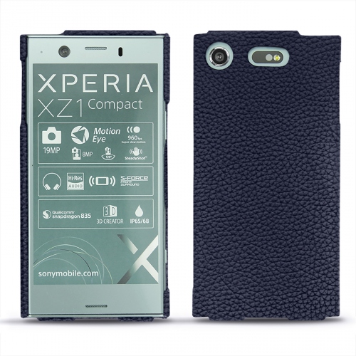 Funda de piel Sony Xperia XZ1 CompactCobalt ( Pantone #2b253f ) 