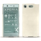 Sony Xperia XZ1 Compact leather cover - Noir ( Nappa - Black ) 
