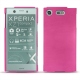 Sony Xperia XZ1 Compact leather cover - Noir ( Nappa - Black ) 