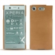Sony Xperia XZ1 Compact leather cover - Noir ( Nappa - Black ) 