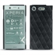 Custodia in pelle Sony Xperia XZ1 Compact - Noir ( Nappa - Black ) 