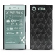 Sony Xperia XZ1 Compact leather cover - Noir ( Nappa - Black ) 