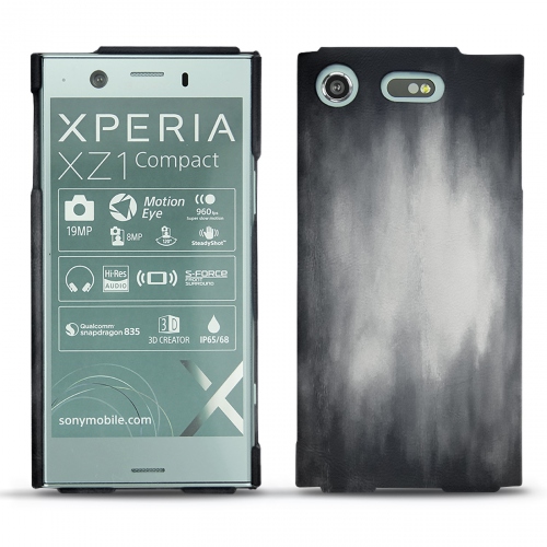 Lederschutzhülle Sony Xperia XZ1 CompactGris Patine