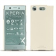 Lederschutzhülle Sony Xperia XZ1 Compact - Noir ( Nappa - Black ) 