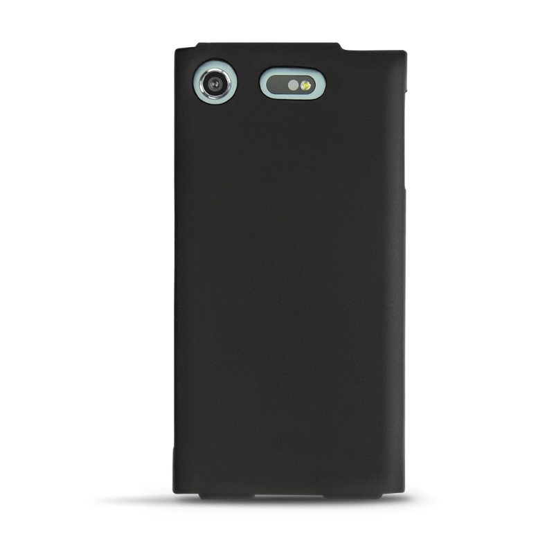 Capa em pele Sony Xperia XZ1 Compact - Noir ( Nappa - Black )  Capa em pele Sony Xperia XZ1 Compact - Noir ( Nappa - Black )