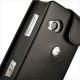 Housse cuir Sony Ericsson Xperia X10 mini pro 