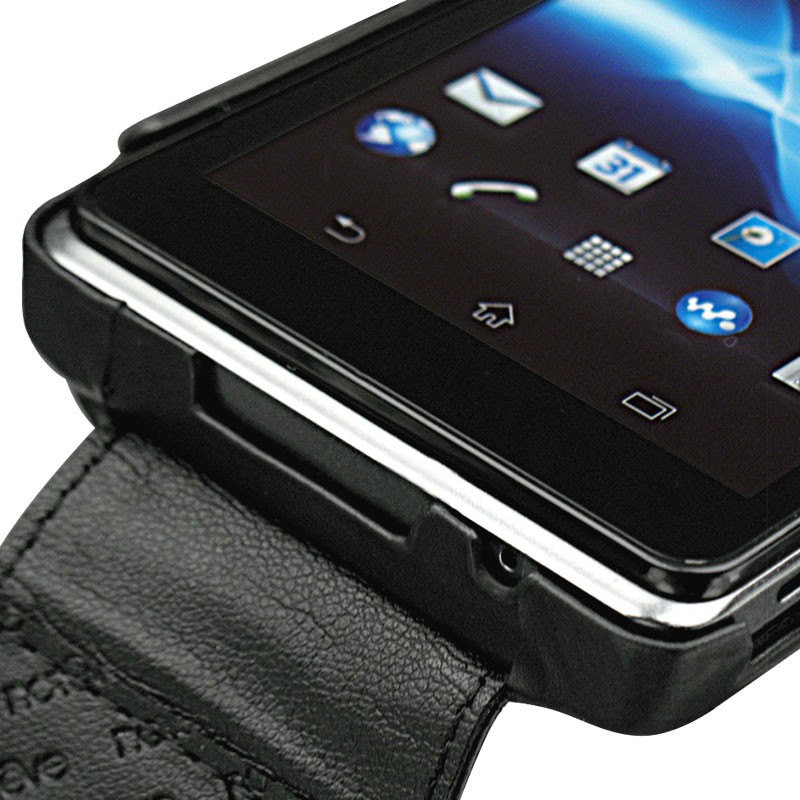 가죽 커버 Sony Xperia V 