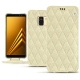 硬质真皮保护套 Samsung Galaxy A8 (2018) - Ivoire - Couture ( Sleek P C12 - White ) 