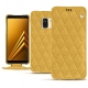 Custodia in pelle Samsung Galaxy A8 (2018) - Mimosa - Couture ( Pantone 141C ) 