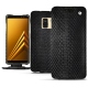 Custodia in pelle Samsung Galaxy A8 (2018) - Serpent nero
