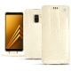Housse cuir Samsung Galaxy A8 (2018) - Crocodile milk
