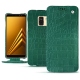 Housse cuir Samsung Galaxy A8 (2018) - Crocodile pino