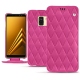 Samsung Galaxy A8 (2018) leather case - Rose BB - Couture