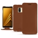 Capa em pele Samsung Galaxy A8 (2018) - Marron PU