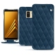 Funda de piel Samsung Galaxy A8+ (2018) - Blu mediterran - Couture