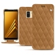 硬质真皮保护套 Samsung Galaxy A8+ (2018) - Castan esparciate - Couture