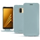 Capa em pele Samsung Galaxy A8+ (2018) - Bleu Ciel PU
