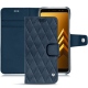 硬质真皮保护套 Samsung Galaxy A8 (2018) - Jean vintage - Couture
