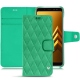 Capa em pele Samsung Galaxy A8 (2018) - Menthe vintage - Couture