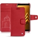 Housse cuir Samsung Galaxy A8 (2018) - Rouge troupelenc