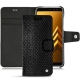 Housse cuir Samsung Galaxy A8 (2018) - Serpent nero