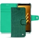 Housse cuir Samsung Galaxy A8 (2018) - Crocodile pino