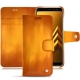 Lederschutzhülle Samsung Galaxy A8 (2018) - Orange Patine