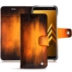 Capa em pele Samsung Galaxy A8 (2018) - Fauve Patine