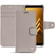 Capa em pele Samsung Galaxy A8 (2018) - Taupe innocent