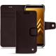 Housse cuir Samsung Galaxy A8 (2018) - Marron envoûtant