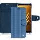 Housse cuir Samsung Galaxy A8+ (2018) - Abaca ishia