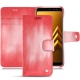 Custodia in pelle Samsung Galaxy A8+ (2018) - Rose Patine