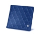 Credit card and note wallet - Bleu océan - Couture ( Nappa - Pantone 293C ) 