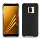 Lederschutzhülle Samsung Galaxy A8 (2018) - Ebène ( Sleek P C12 - Black ) 