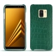 Samsung Galaxy A8 (2018) leather cover - Crocodile pino