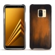 Funda de piel Samsung Galaxy A8 (2018) - Marron Patine